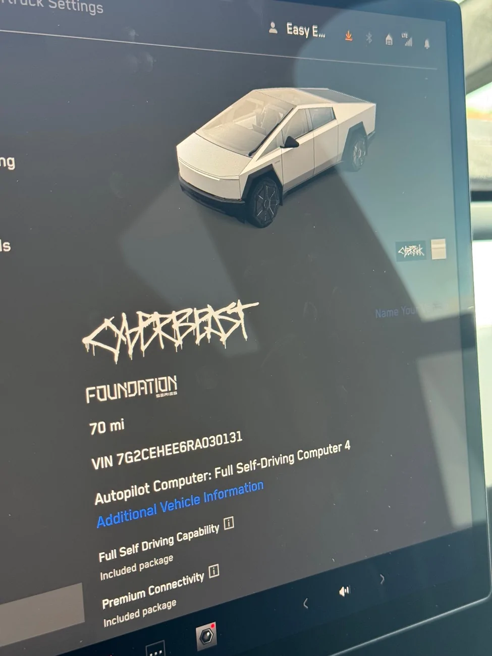 Tesla Cybertruck Brand new FS Cyberbeast loaner IMG_8115