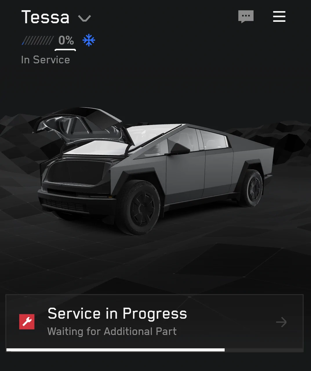 Tesla Cybertruck Loose rear passenger-side quarter panel replacement share_8496949691725605972