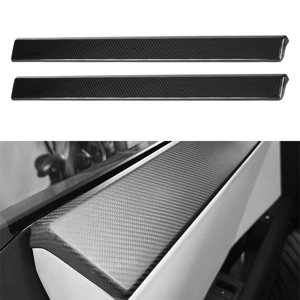 Tesla Cybertruck Carbon Fiber Door Panel Covers for the Cybertruck (Discount code: Halloween) - by Tesery Cybertruck Carbon Fiber Door Panel Covers 4 Packs (4)