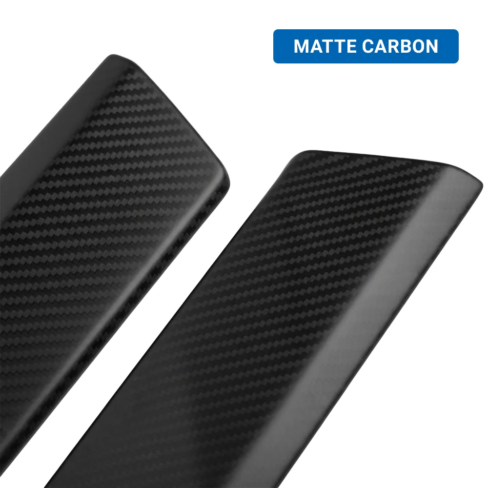 Tesla Cybertruck Carbon Fiber Door Panel Covers for the Cybertruck (Discount code: Halloween) - by Tesery Cybertruck Carbon Fiber Door Panel Covers 4 Packs (6)