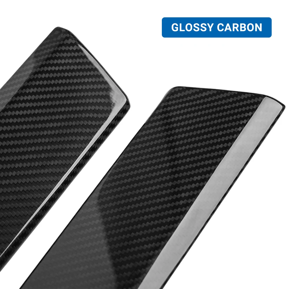 Tesla Cybertruck Carbon Fiber Door Panel Covers for the Cybertruck (Discount code: Halloween) - by Tesery Cybertruck Carbon Fiber Door Panel Covers 4 Packs (5)