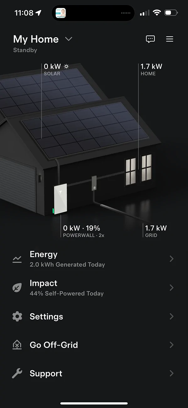Tesla Cybertruck Home solar and powershare IMG_3209