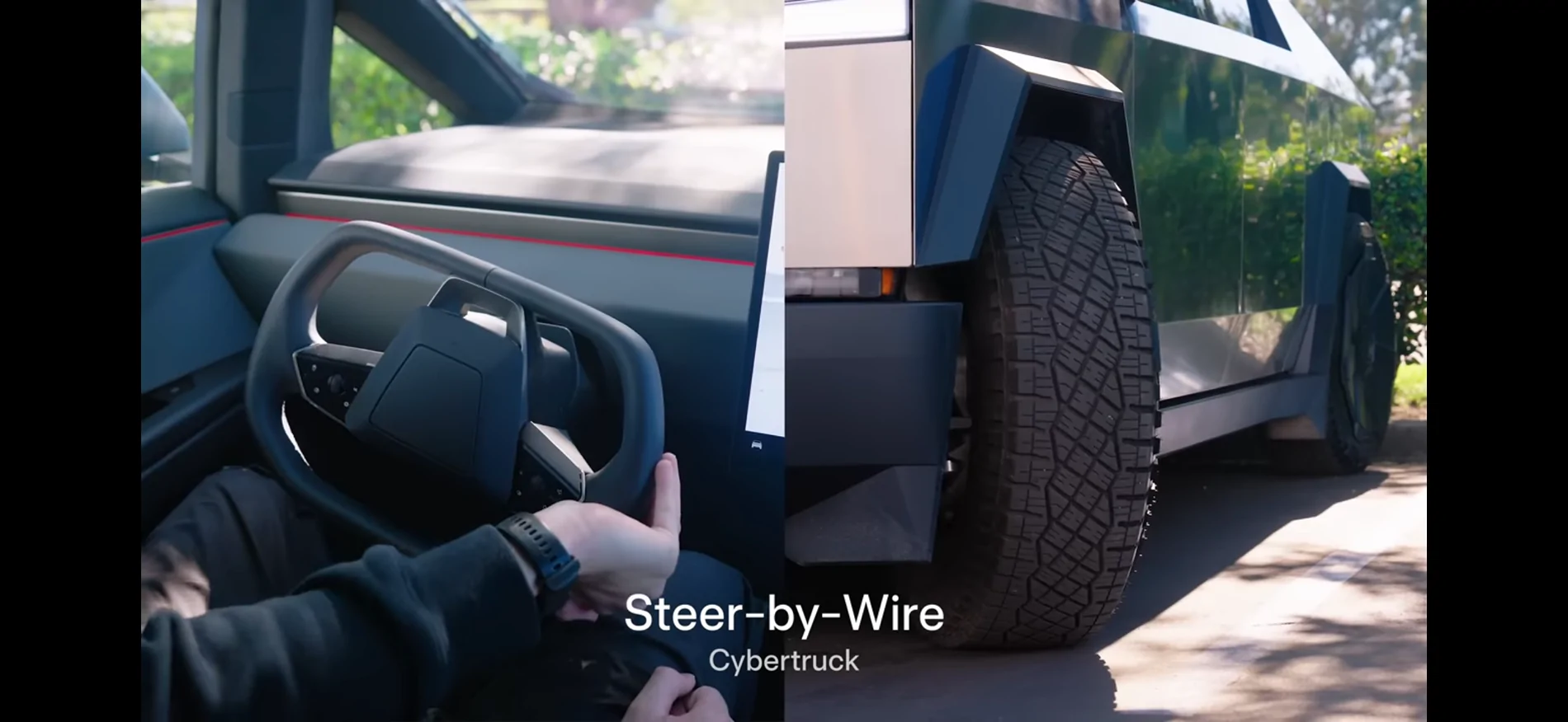 Tesla Cybertruck User Interface for Steering Wheel Controls Is NOT Well Done IMG_1013