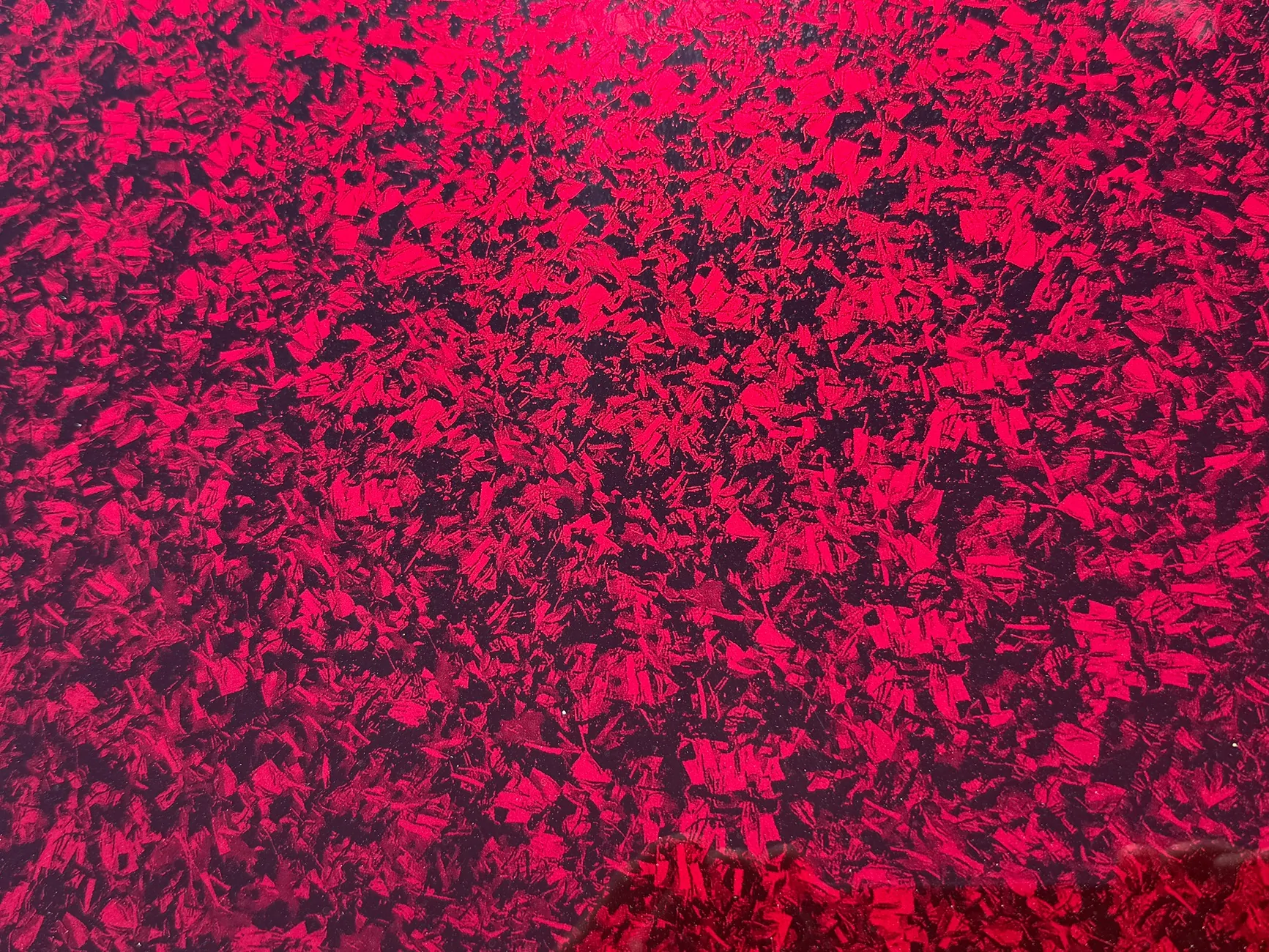 Tesla Cybertruck PPF DIY Install - BR Red Forged Carbon Fiber. IMG_5808