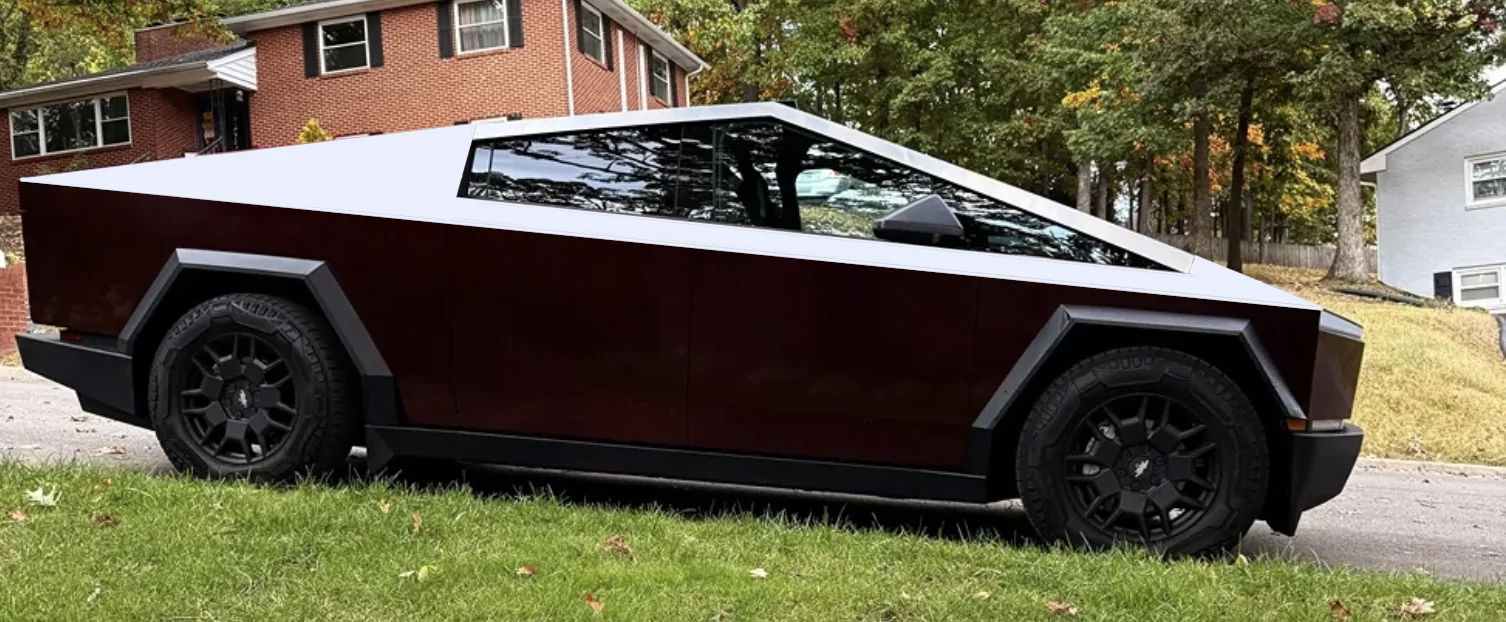 Tesla Cybertruck Wrap it or not?? Or leave two toned? Screenshot 2025-10-21 at 2.19.18 PM