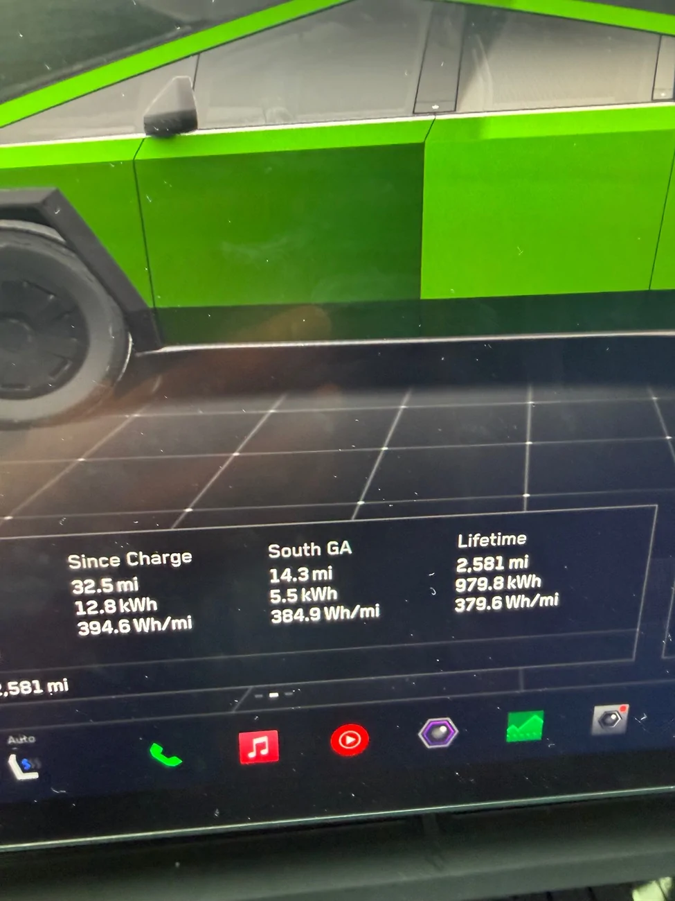 Tesla Cybertruck My 2025 Tesla CyberTruck AWD. IMG_2822