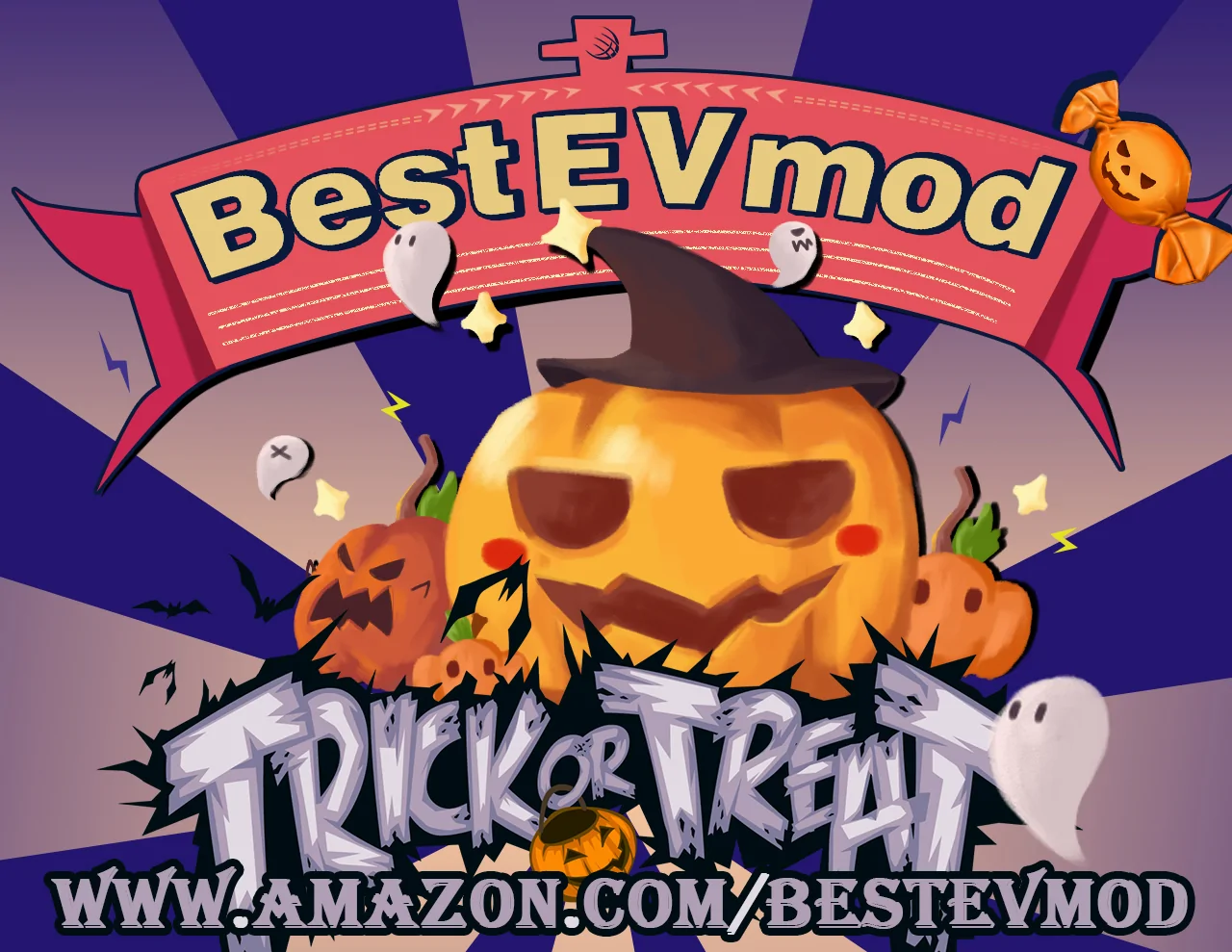 Tesla Cybertruck BestEvMod Trick or Treat: Win a $100 Prize This Halloween! 🎃 BestEvMod-万圣节