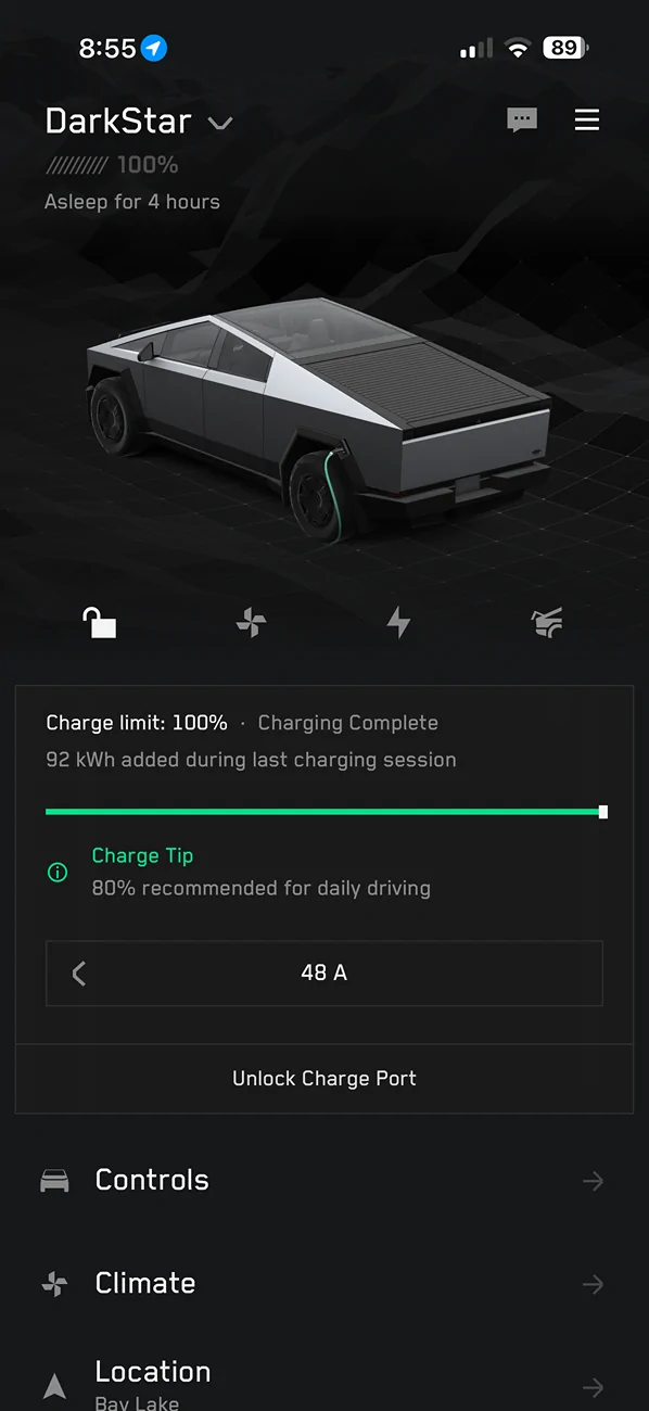 Tesla Cybertruck Officially crossed 30,000 miles in my Cyberbeast today IMG_9566