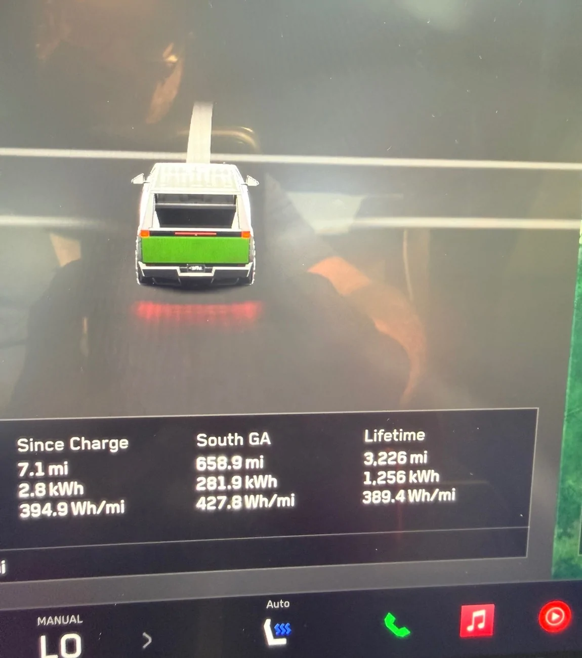 Tesla Cybertruck My 2025 Tesla CyberTruck AWD. IMG_2849