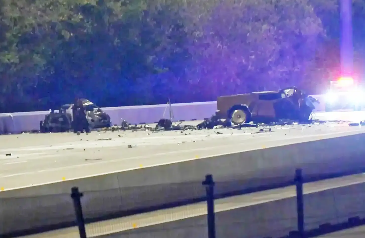 Tesla Cybertruck Cybertruck hit head on in wrong-way crash on I-10 Houston. Both drivers killed 107423-e5789b20048df54659aaada56f78d6f5