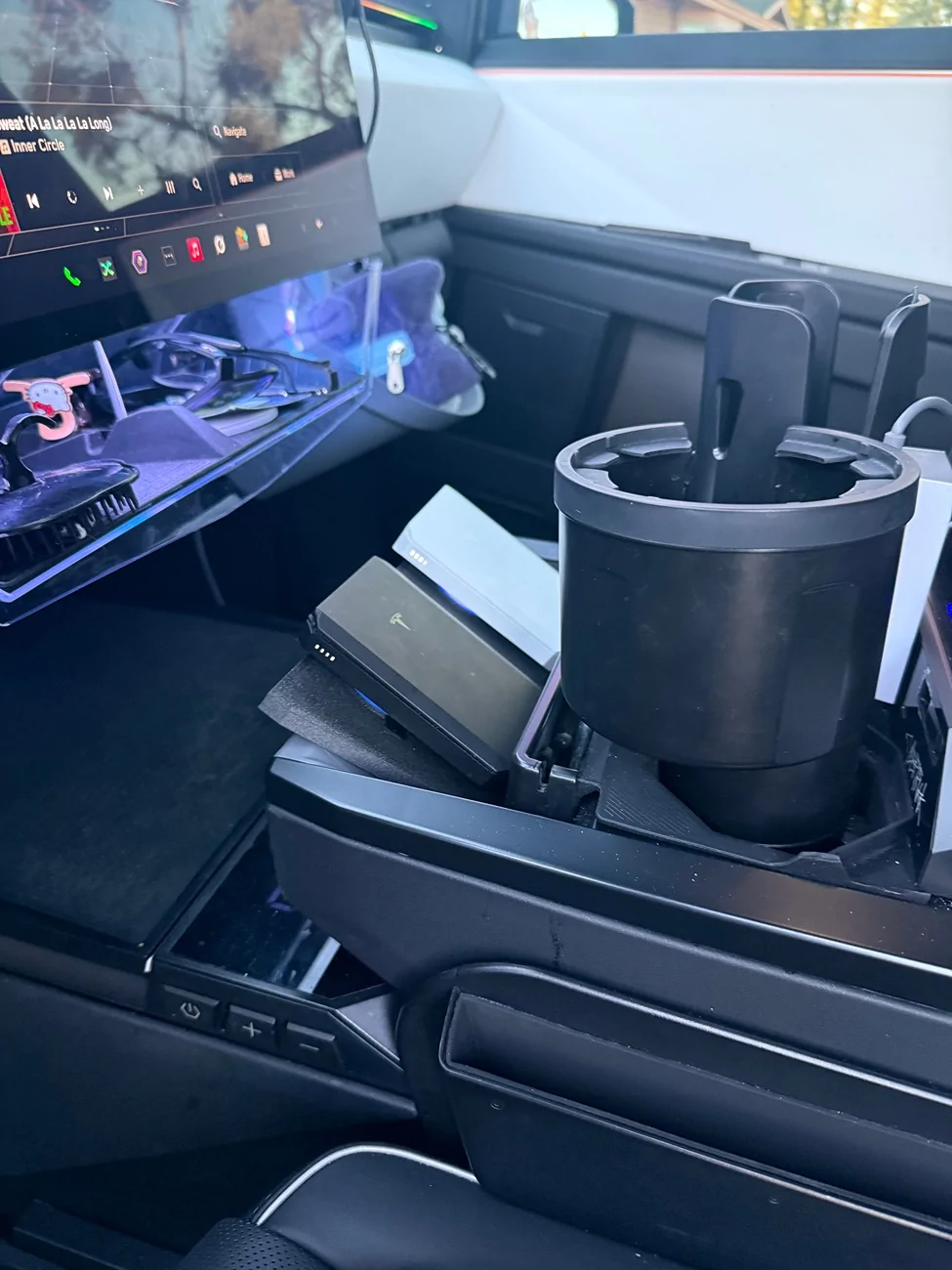 Tesla Cybertruck 3D printed MagSafe charger IMG_6758