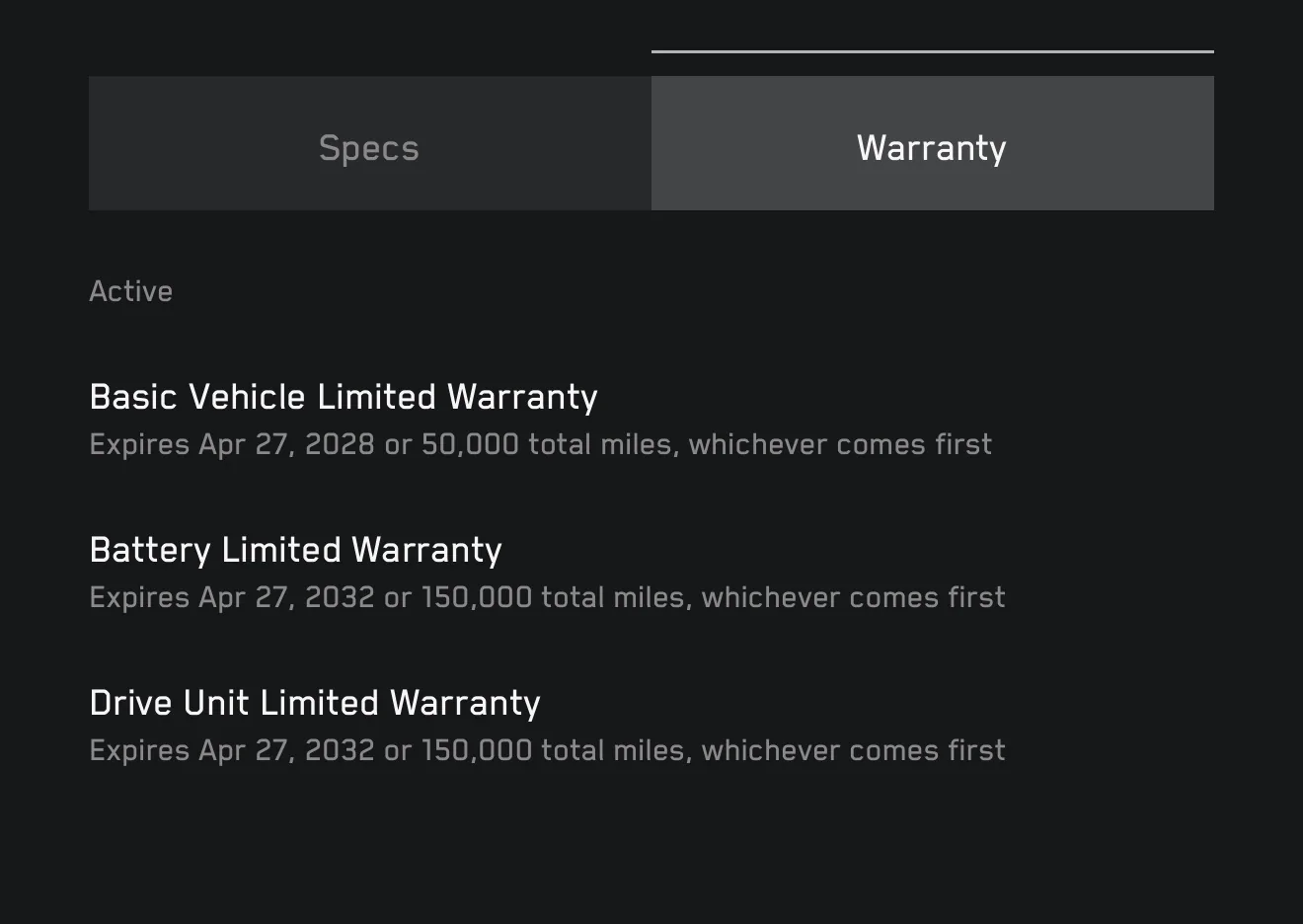 Tesla Cybertruck Warranty checklist?  Wait until warranty end? IMG_0424