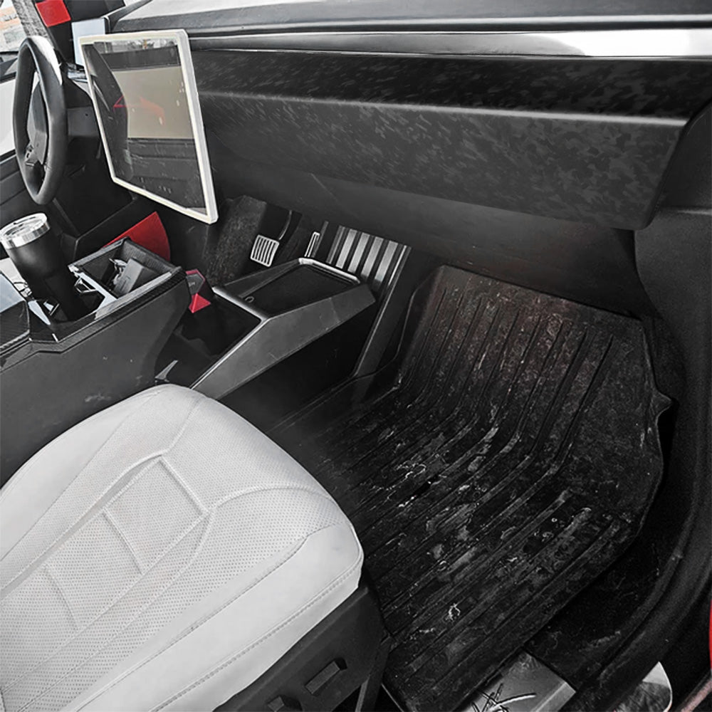 Tesla Cybertruck Buy the Forged Carbon Dashboard — Get Two Free Cybertruck Accessories! rdOverlay-Industrial-StrengthStyle_SeamlessUpgrade