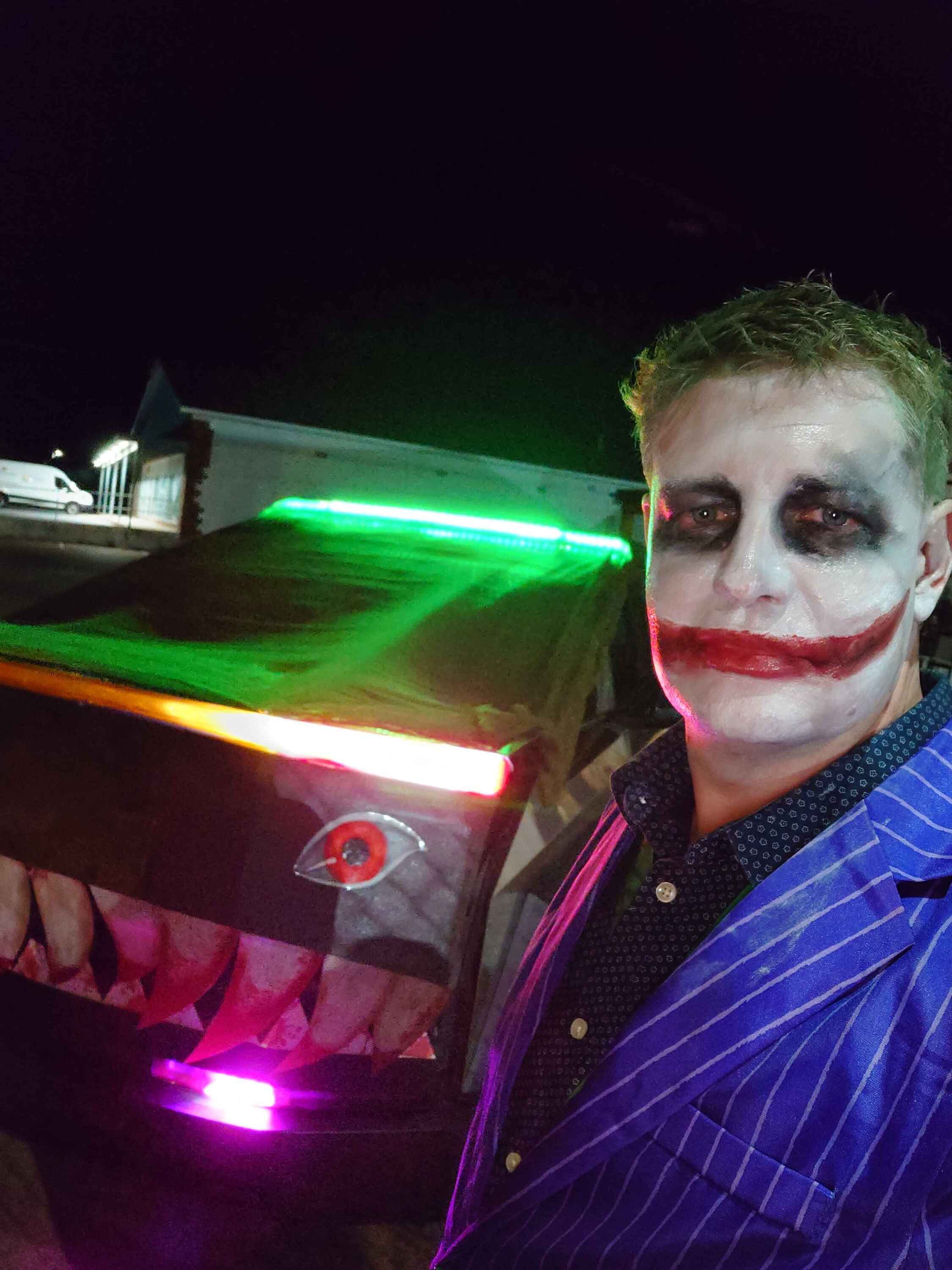 Tesla Cybertruck Halloween is in the Air - and the Beast is the best way to show it. 20251031_191330294