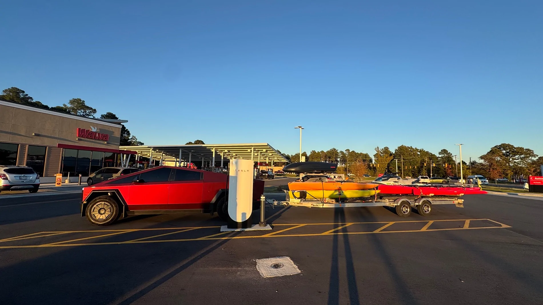 Tesla Cybertruck Tow trip report : Maryland to Florida IMG_6394