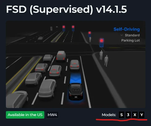 Tesla Cybertruck FSD V14 (v14.1.5) for CYBERTRUCK! See 2025.38.8.5 Update Release Notes Screenshot 2025-11-03 110756