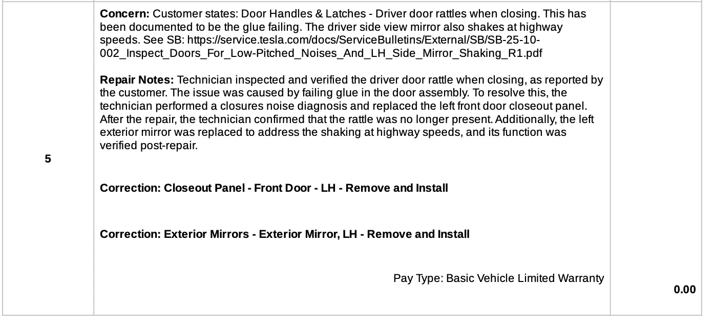 Tesla Cybertruck Video: how to fix Door Rattle / Wobble at high speed and when closing Screenshot 2025-11-04 at 4.22.38 PM