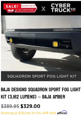 Tesla Cybertruck Are any of you guys with 2025's running a roof mounted light bar? Screenshot 2025-11-05 at 12.18.06 PM