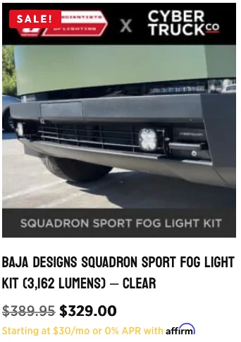 Tesla Cybertruck Are any of you guys with 2025's running a roof mounted light bar? Screenshot 2025-11-05 at 12.17.59 PM