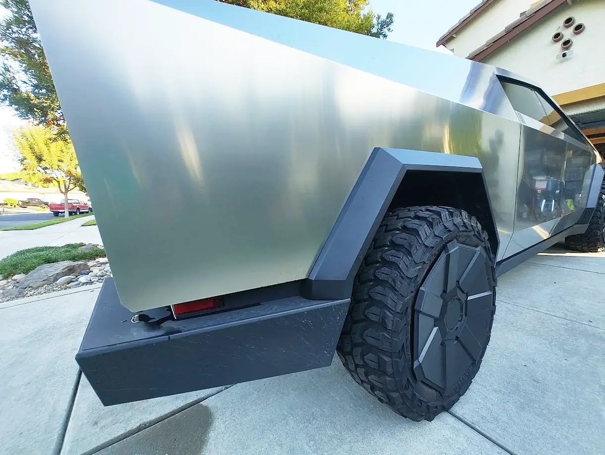 Tesla Cybertruck Cyberbeast on Gladiator X Comp M/T Tires + Diffuser Erase 108178-04b0bb81837a713c1859c6f9f9178d6f