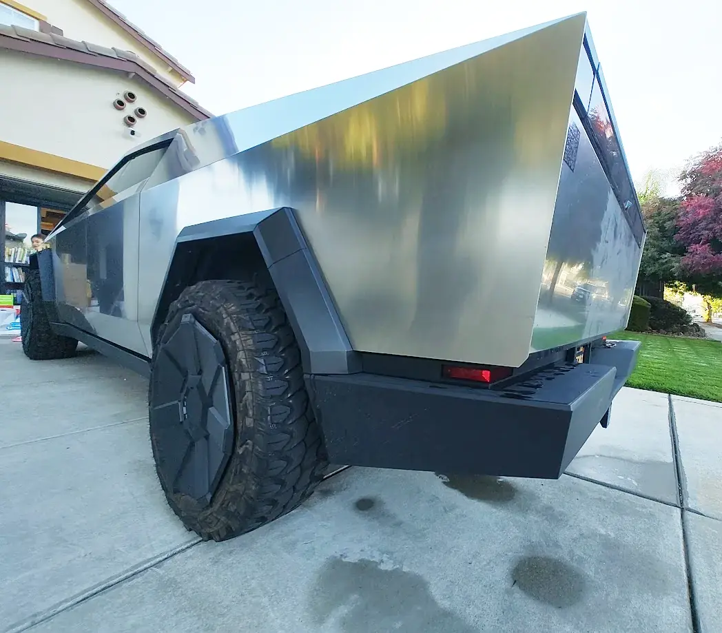 Tesla Cybertruck Cyberbeast on Gladiator X Comp M/T Tires + Diffuser Erase 108181-2809ade0a52ef4d8b2d1d9eef1b7b127