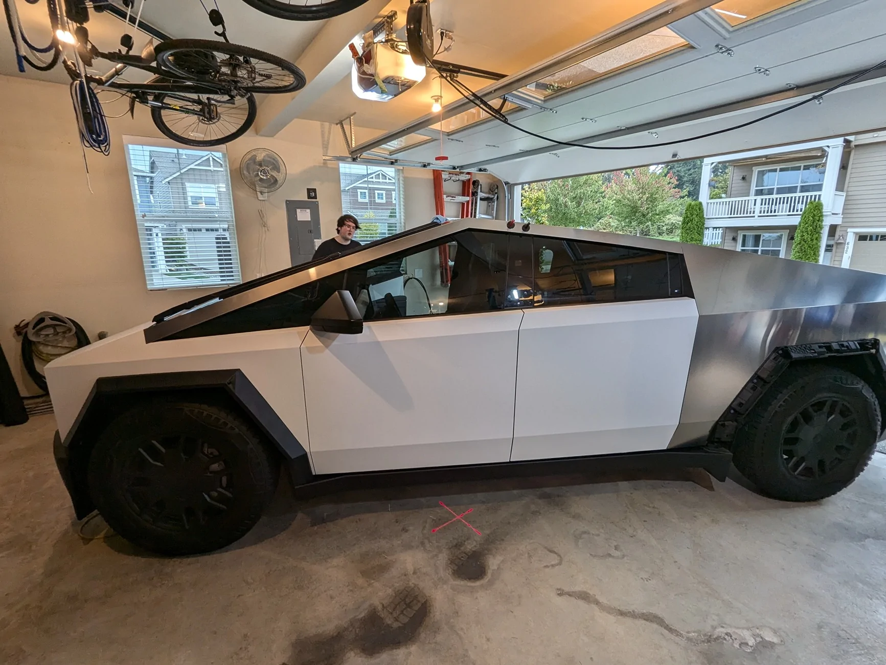 Tesla Cybertruck DIY kit to wrap your CyberTruck from Tesbros PXL_20240914_225238323