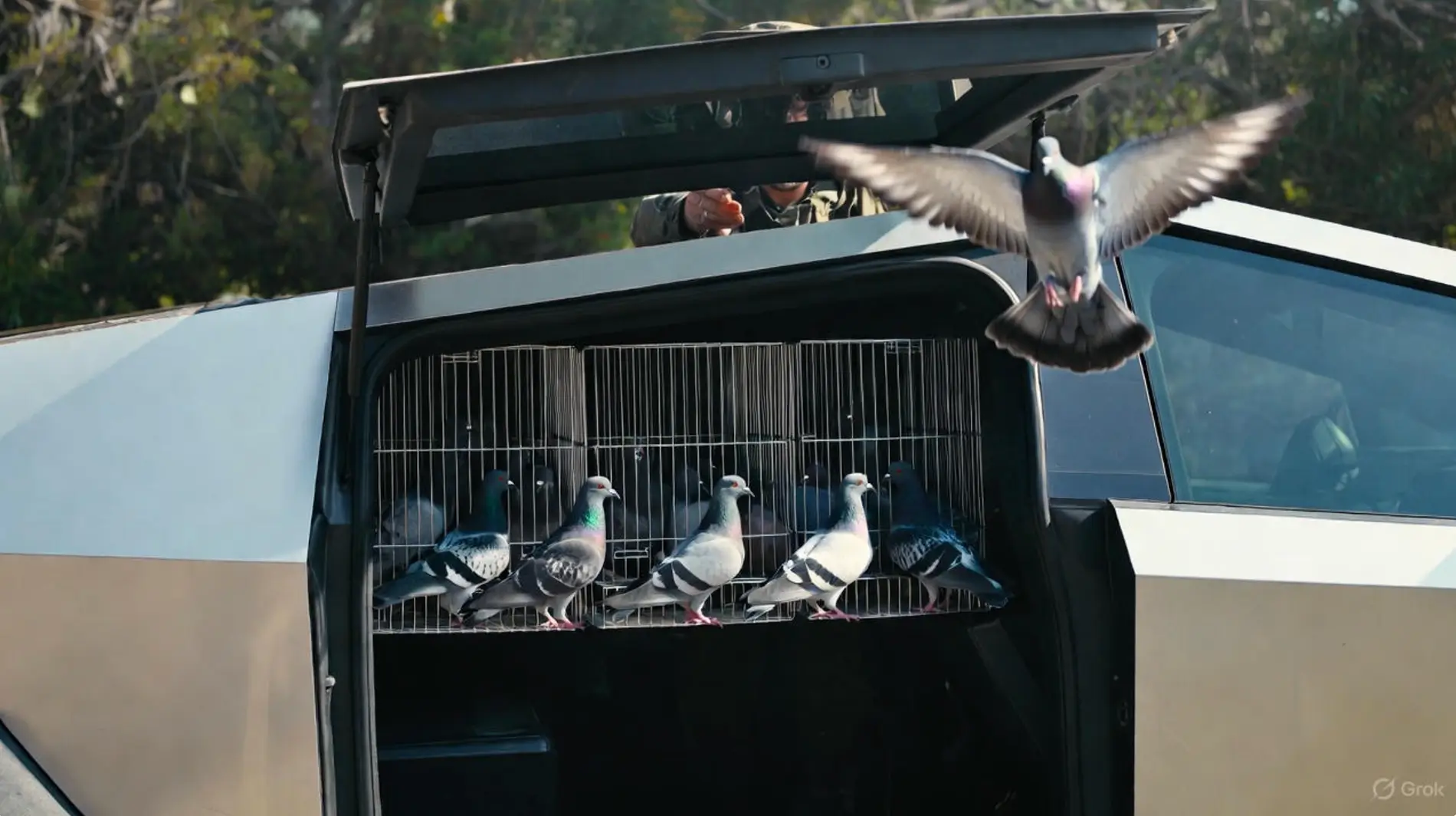 Tesla Cybertruck Elon confident "we'll allow you to text and drive [with FSD] in next month or two" 1762802410312-ez