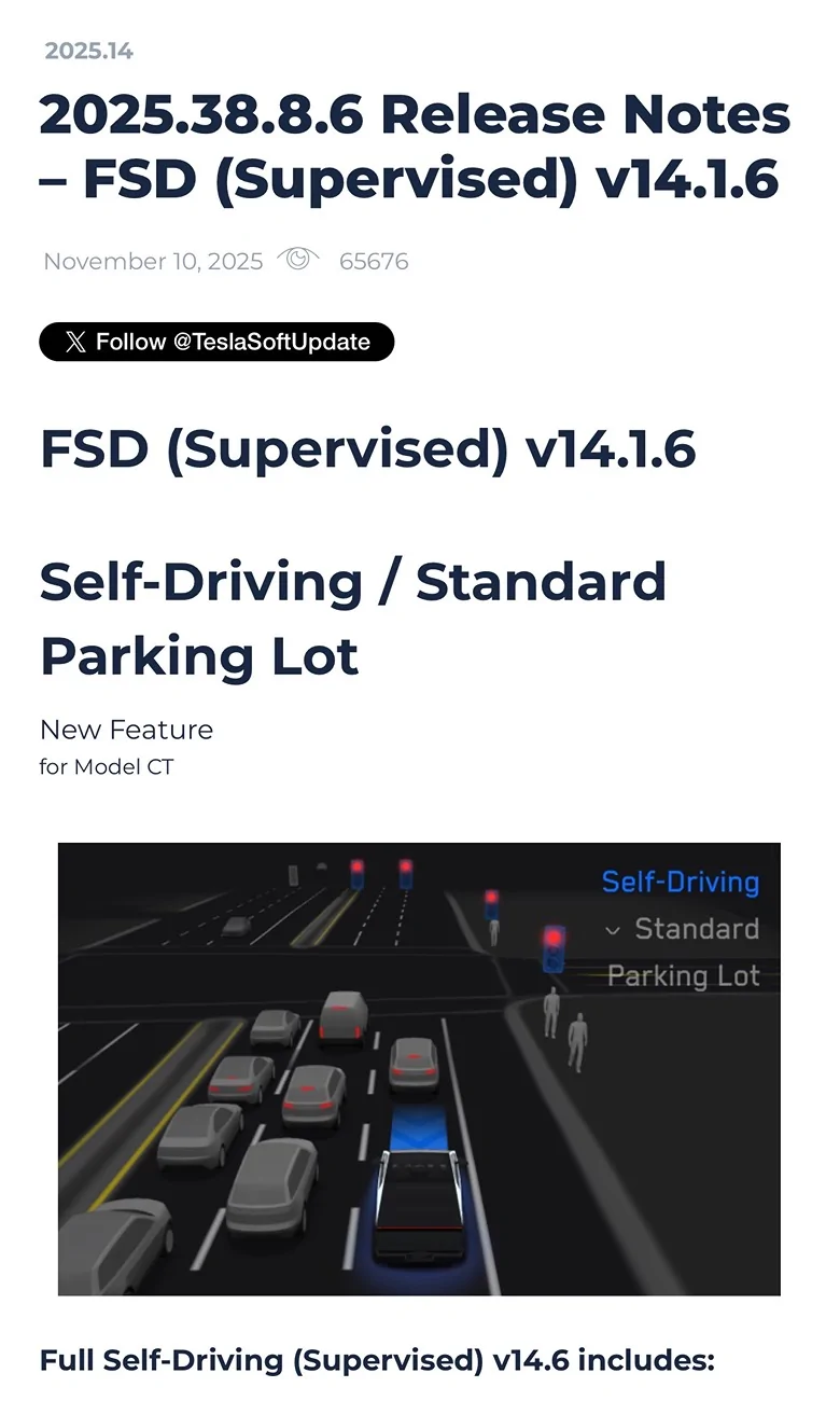 Tesla Cybertruck 2025.38.8.6  – FSD (Supervised) v14.1.6 IMG_4266
