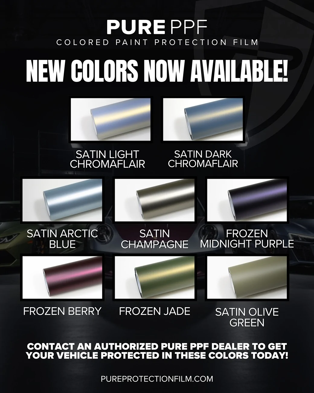 Tesla Cybertruck Pure PPF | 🚨8 new colors have been added to the lineup! EXCLUSIVE COLORS NOW AVAILABLE-2