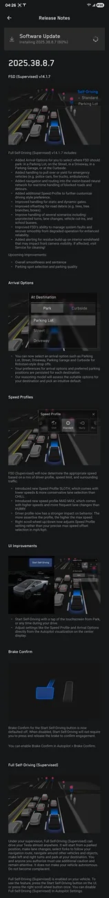 Tesla Cybertruck FSD v14.1.7 rolling out to all Cybertruck owners! Update yours yet?? Screenshot_20251113_042641_Tesla
