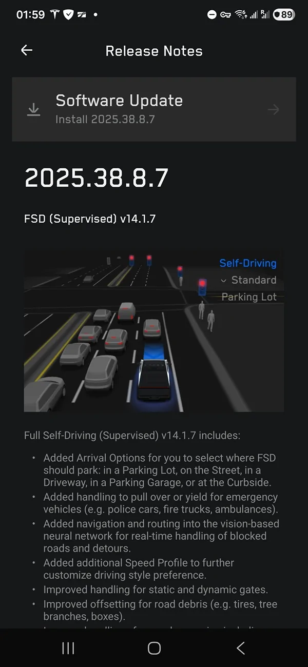 Tesla Cybertruck FSD v14.1.7 rolling out to all Cybertruck owners! Update yours yet?? 1000258230