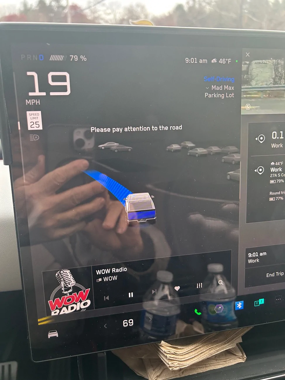 Tesla Cybertruck FSD v14.1.7 rolling out to all Cybertruck owners! Update yours yet?? IMG_1945