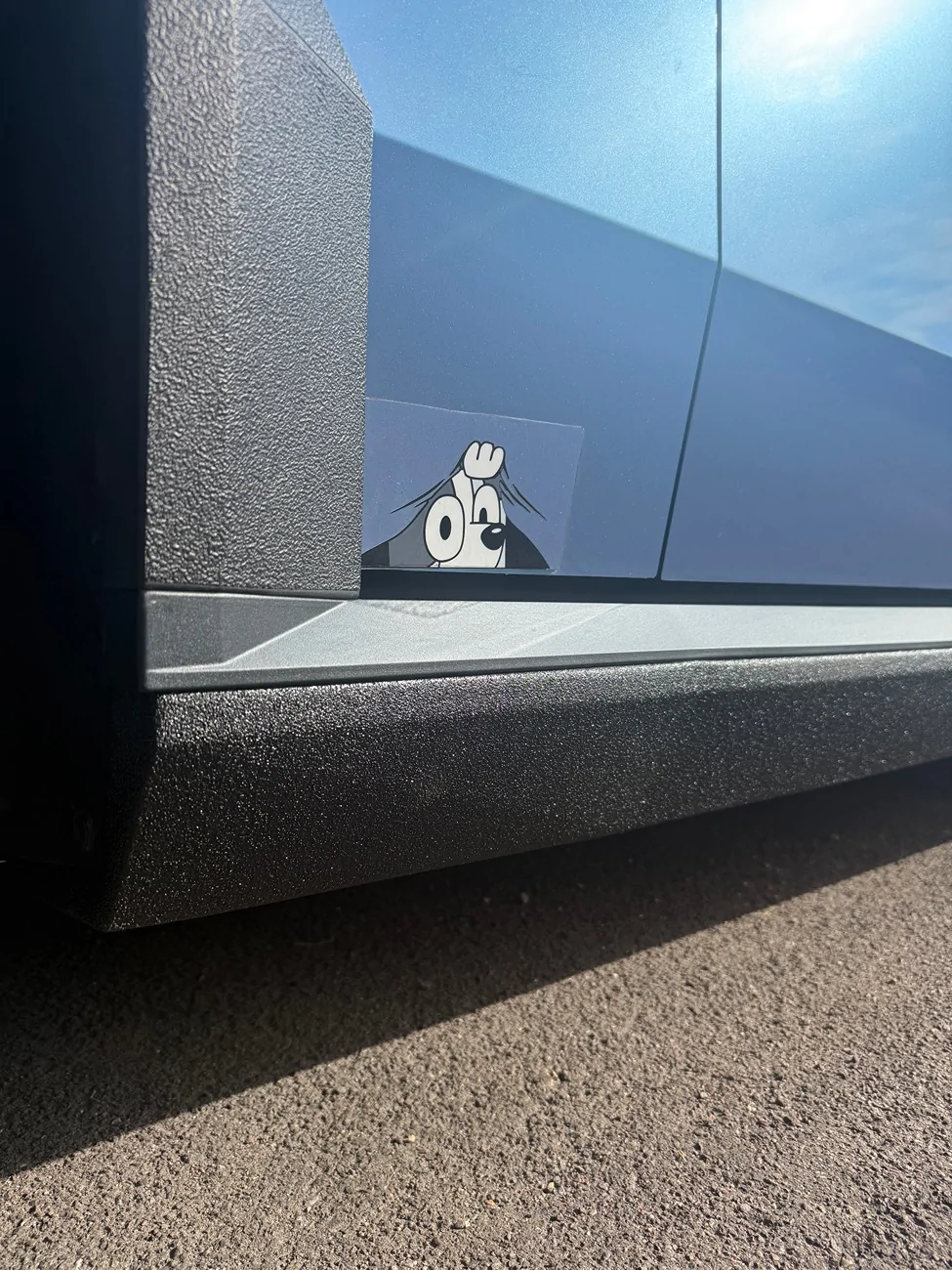 Tesla Cybertruck Cybertruck Terrestrial Armor Package Back in/out of Stock IMG_7293