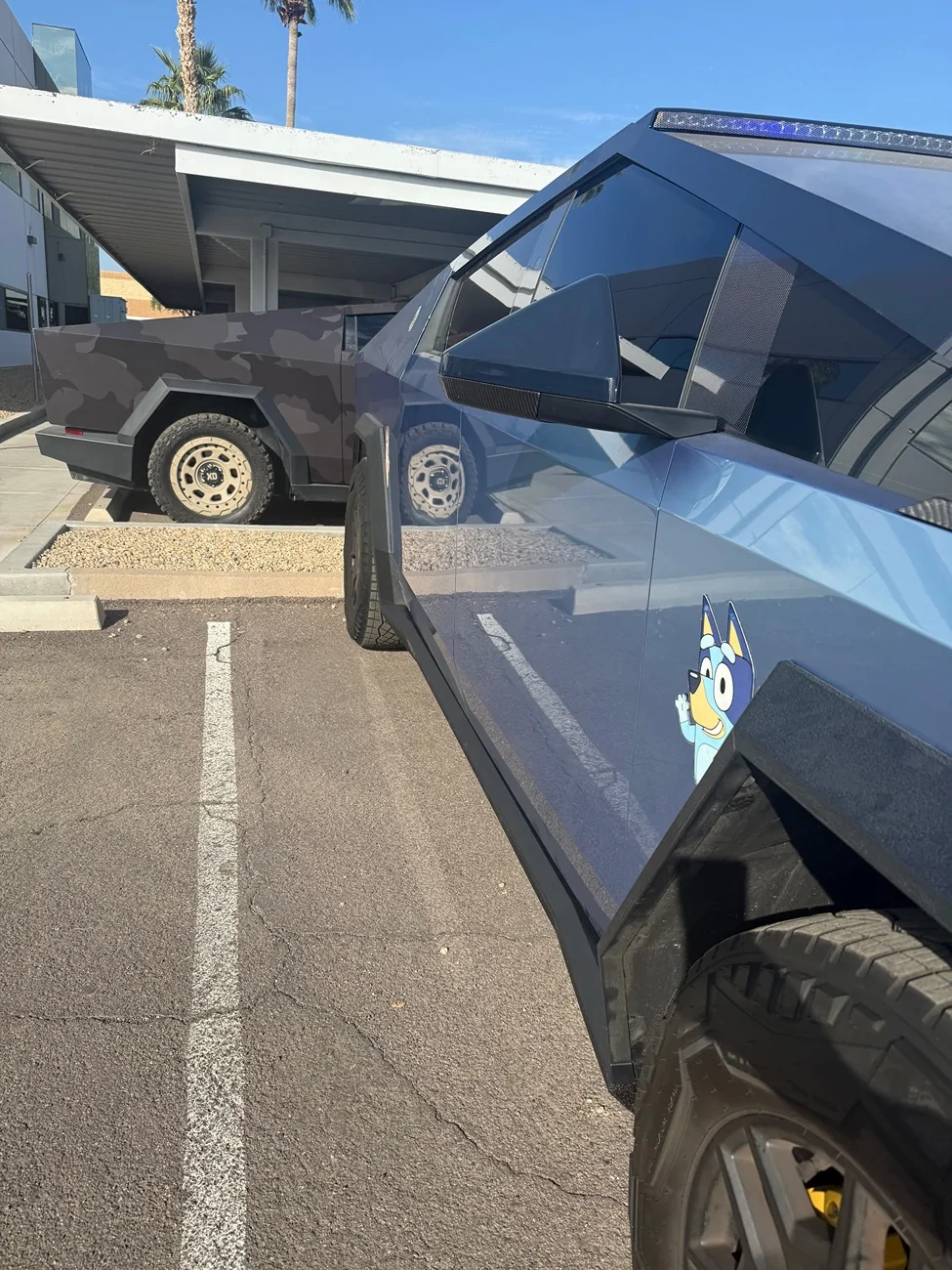 Tesla Cybertruck Cybertruck Terrestrial Armor Package Back in/out of Stock IMG_7292