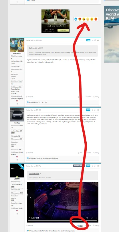 Tesla Cybertruck First drive on v14… speeding then hit a shopping car while parking 1763126080531-bl