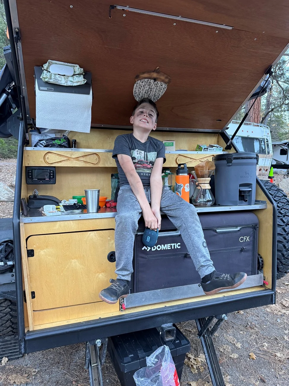 Tesla Cybertruck What does your camping setup look like? IMG_2939