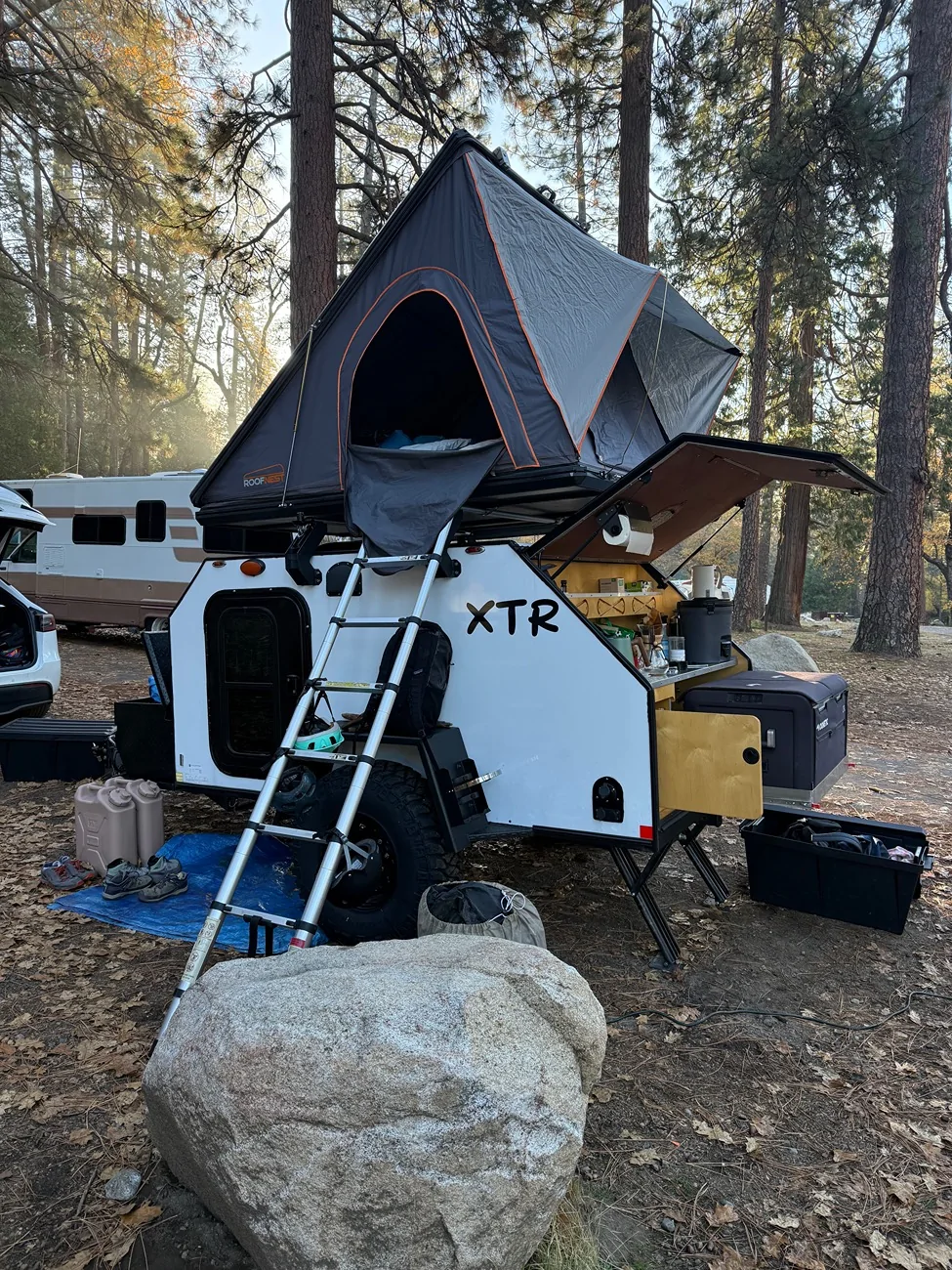 Tesla Cybertruck What does your camping setup look like? IMG_2875