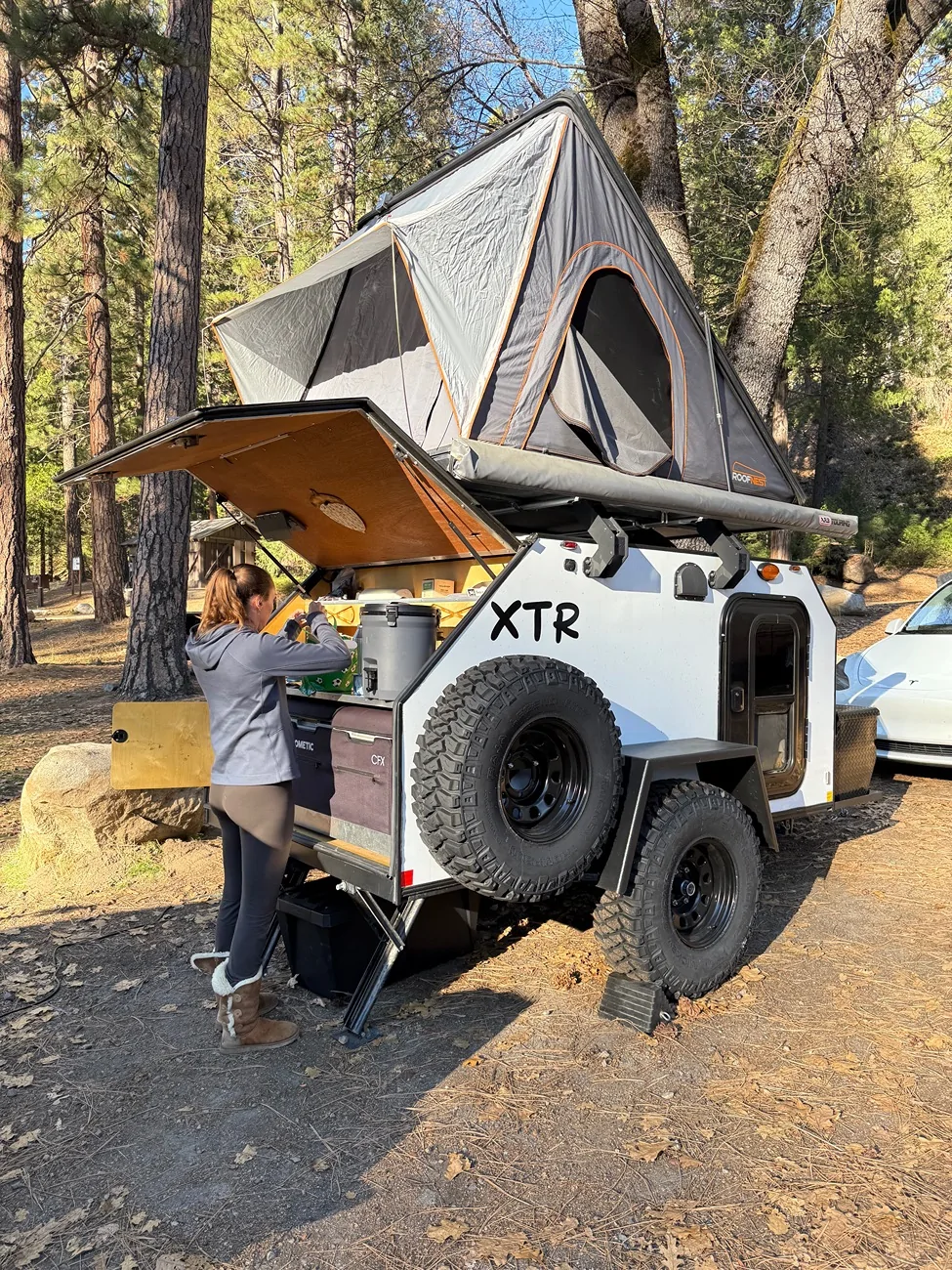 Tesla Cybertruck What does your camping setup look like? IMG_2938