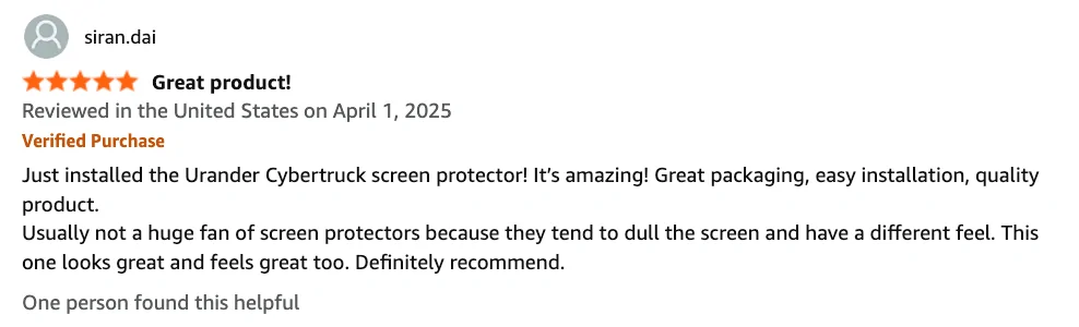 Tesla Cybertruck Exclusive Launch: Premium Tempered Glass Screen Protector with 33% Savings IMG_7091