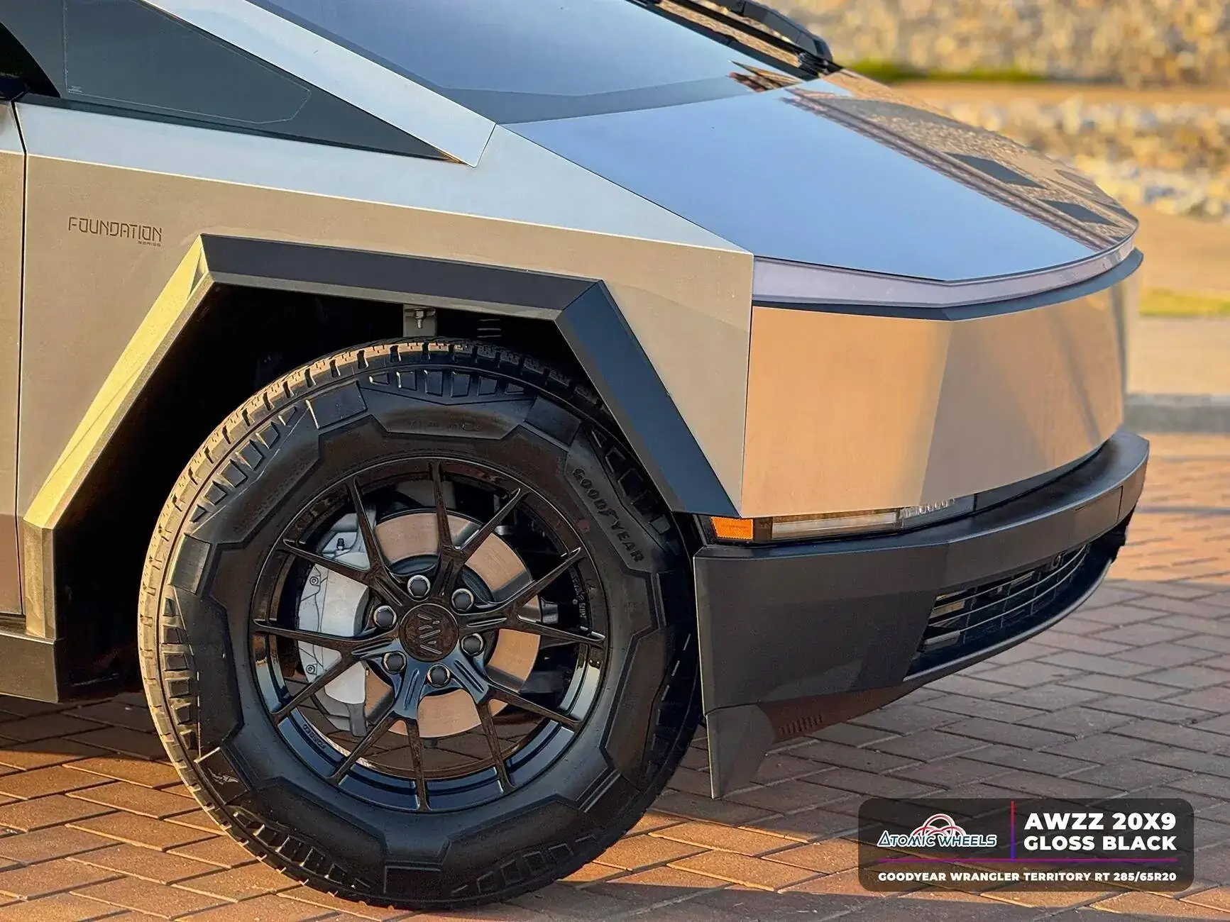 Tesla Cybertruck Fully Forged Atomic Wheels for Tesla Cybetruck 1763783070758-kc