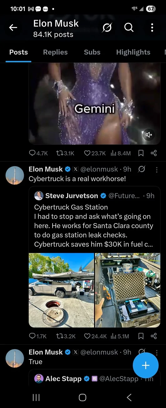 Tesla Cybertruck 50k Miles and going strong! Screenshot_20250820_220145_X