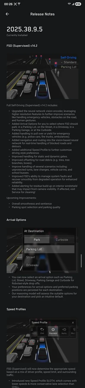 Tesla Cybertruck FSD v14.2 update rolling out now (including Cybertrucks) Screenshot_20251123_002645_Tesla