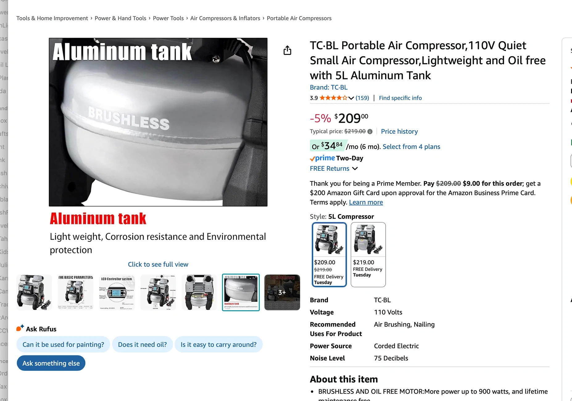 Tesla Cybertruck Air Compressor Viair 300P & Tire Repair Kit Assembled Screenshot 2025-11-23 at 2.48.14 PM