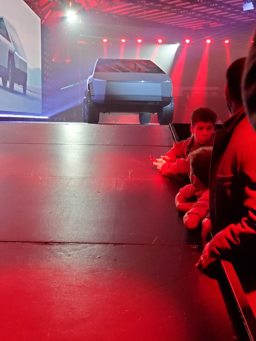 Tesla Cybertruck Wow 6 Year Anniversary already of Cybertruck reveal (November 21, 2019) 20191121_204322