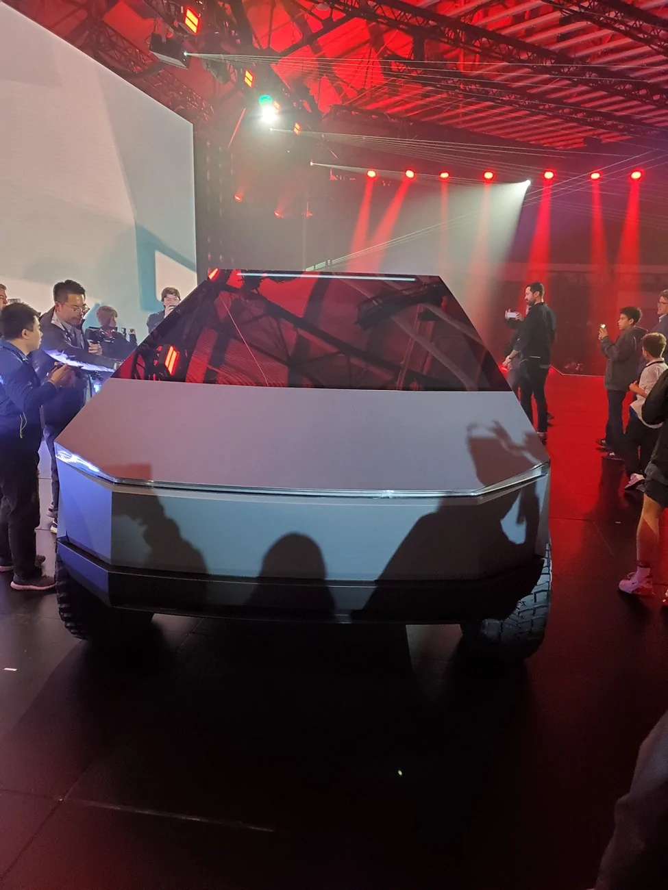Tesla Cybertruck Wow 6 Year Anniversary already of Cybertruck reveal (November 21, 2019) 20191121_204355