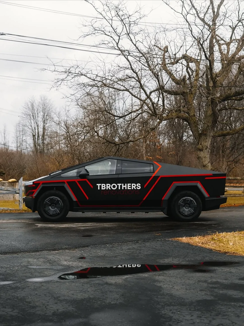 Tesla Cybertruck Pure PPF Frozen Black tron style Cybertruck wrapped by The Lab NA SnapInsta.to_590411439_18303736273267802_9169256209912966543_n