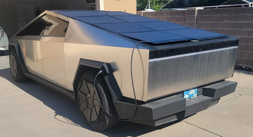 Tesla Cybertruck Solar Trickle Charger Setup (with Black Friday deals) 1764103909855-5s