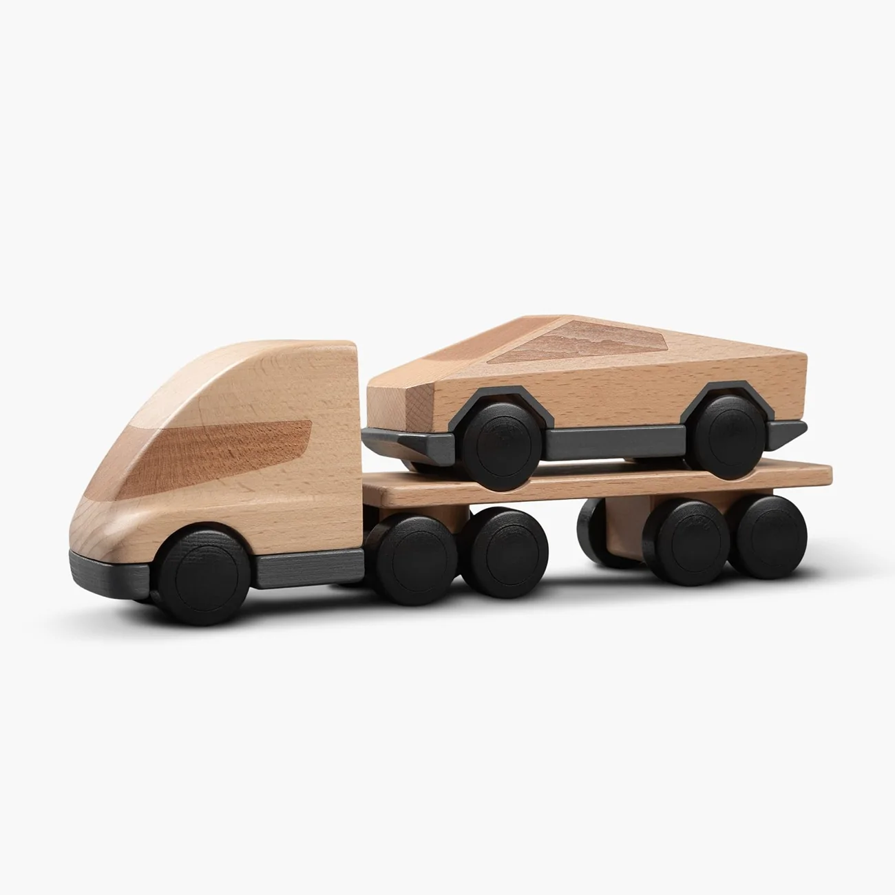 Tesla Cybertruck New Tesla Semi & Cybertruck Wooden Playset 2228724-00-A_2000_01