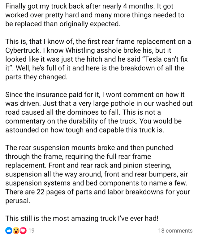 Tesla Cybertruck Potholes and durability -repairs-later-he-still-loves-the-v0-xflcb0333y4e1