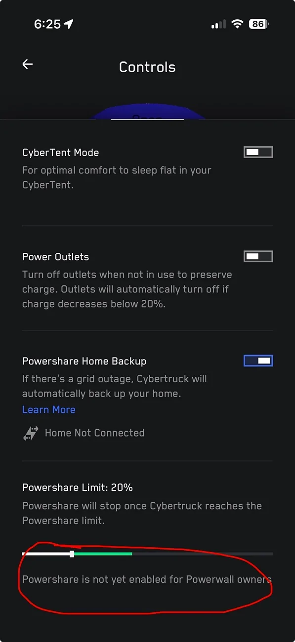 Tesla Cybertruck Power Share questions IMG_6879
